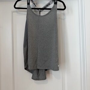 Nike Women's Heather Gray Tank Top